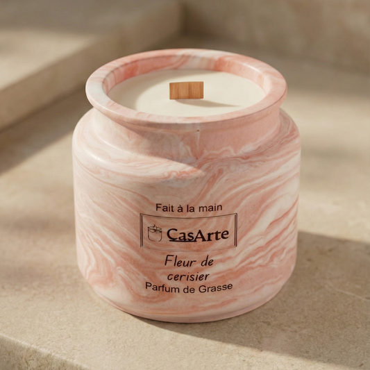 jarre bougie mini fleur de cerisier